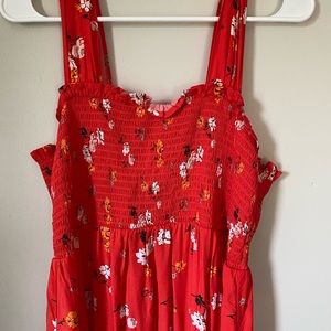 Isabel Maternity Floral Long Dress Size M